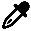 The eyedropper icon