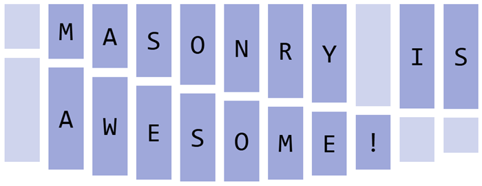 Masonry is awesome