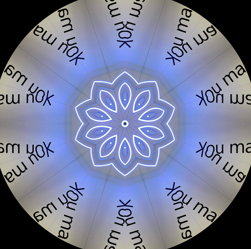 Example of a kaleidoscope