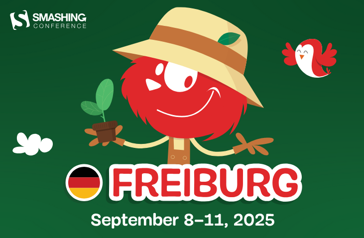 The SmashingConf Freiburg 2025 conference logo.